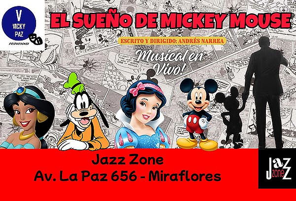 El Sueño de Mickey Mouse  - JAZZ ZONE | Setiembre