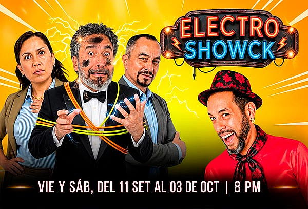 ELECTRO SHOWCK – La Comedia de Alto Voltaje en Barranco
