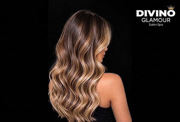 Mechas Balayage + Corte de Puntas + Manicure en Gel