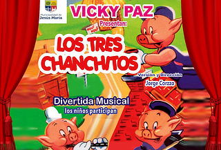 Los Tres Chanchitos - JAZZ ZONE | Sab y Dom en Setiembre
