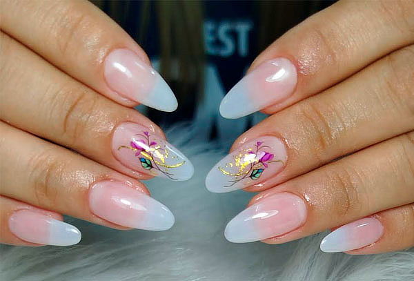 Uñas Acrílicas Hasta #2 con GEL + Pedrería o Diseño