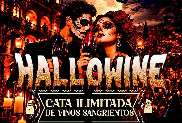 Hallowine: Entrada + Cata de Vinos + Show Halloween y Más