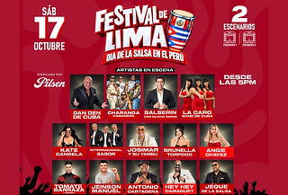 FESTIVAL DE LIMA - Día de la salsa en el Perú 17 de octubre