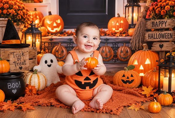 Sesión de Fotos Temática de Halloween para Todas Las Edades