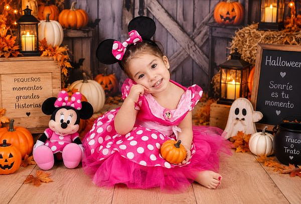 Sesión de Fotos Temática de Halloween para Todas Las Edades