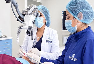 Endodoncia en 1 sola cita con microscopio