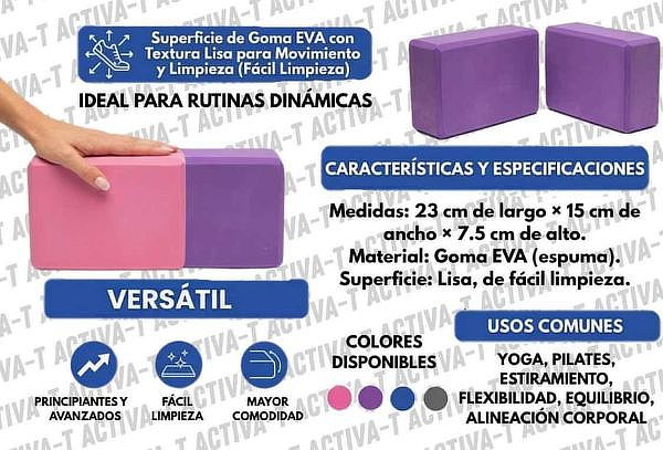 Ladrillo de Yoga Activa-T