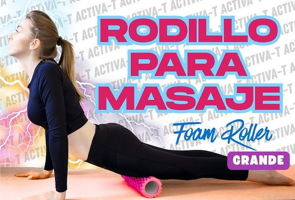 Rodillo de Masaje Muscular Foam Roller 