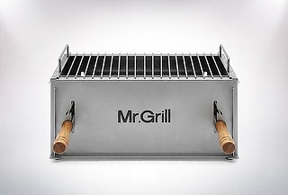 Parrilla Portátil Camper Grill Chica de Mr. Grill Perú