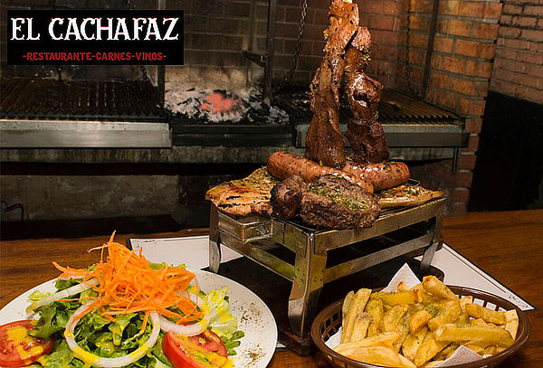 ¡Disfruta de la Mejor Carne! Parrilla para 2 + Vino