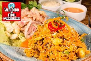 ¡Buenazo! Almuerzo para 2 (Entrada+ Segundos + Bebidas)