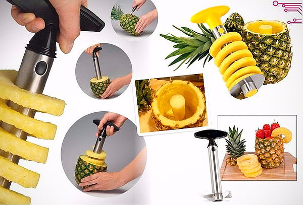 Cortador de Piña ¡100% Práctico!