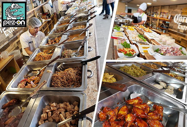 Almuerzo Buffet en EL Pez On ¡SIN RESERVA!