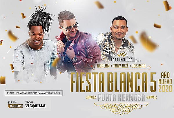 ¡AÑO NUEVO TODO INCLUIDO! Norlam, Tony Dize, Josimar