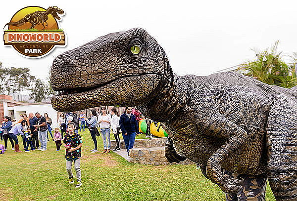¡Full Diversión! Full Day en Dinoworld + All You Can Eat