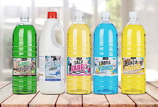 Pack Limpieza de Casa - Lavavajilla 1lt + Cloro 1lt y Más