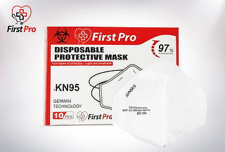 Mascarillas KN95 X 50 Unidades 97% Eficientes FDA ISO9001