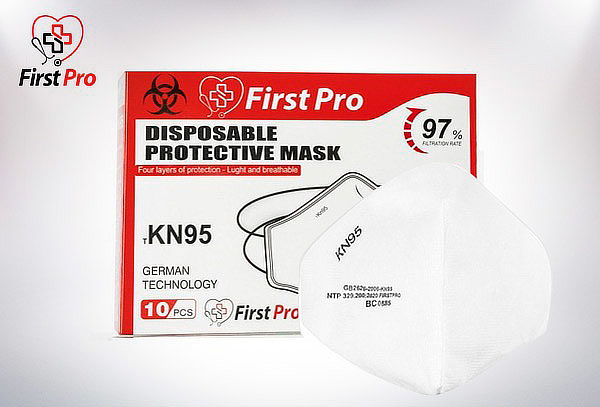 Mascarillas KN95 X 50 Unidades 97% Eficientes FDA ISO9001