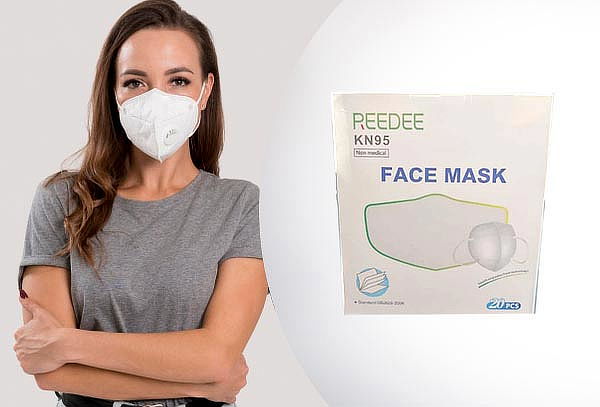 Pack de 40 Mascarillas KN95 Certificadas + Delivery