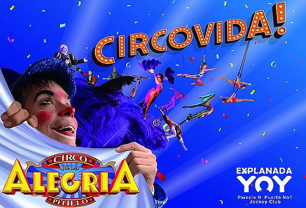 Entrada a Elegir al Circo de La Alegría de Pitillo 