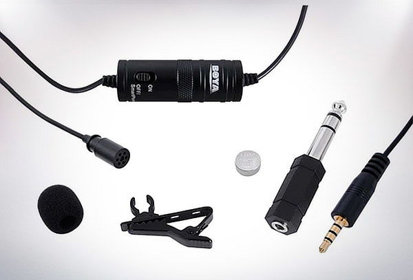 Microfono Solapero BOYA BY-M1 Para Camaras ó Smartphones 