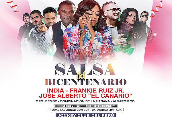 Entrada Platinium para Salsa del Bicentenario - Jockey Club