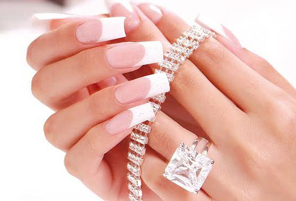 Uñas Acrílicas Esculpidas Con OPI Hasta # 2 + 1 Arte En Uña