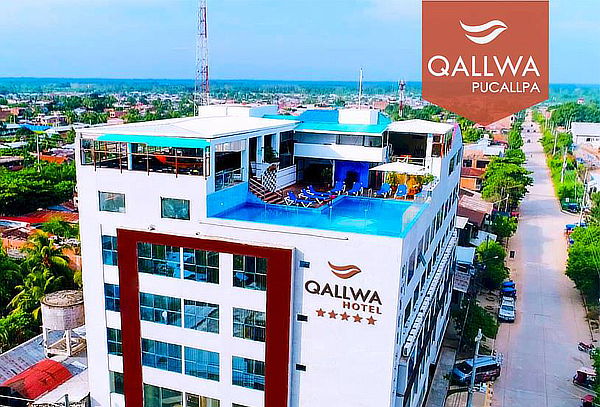 1 O 2 Noches para 2 en Hotel Qallwa Pucallpa+ Piscina 